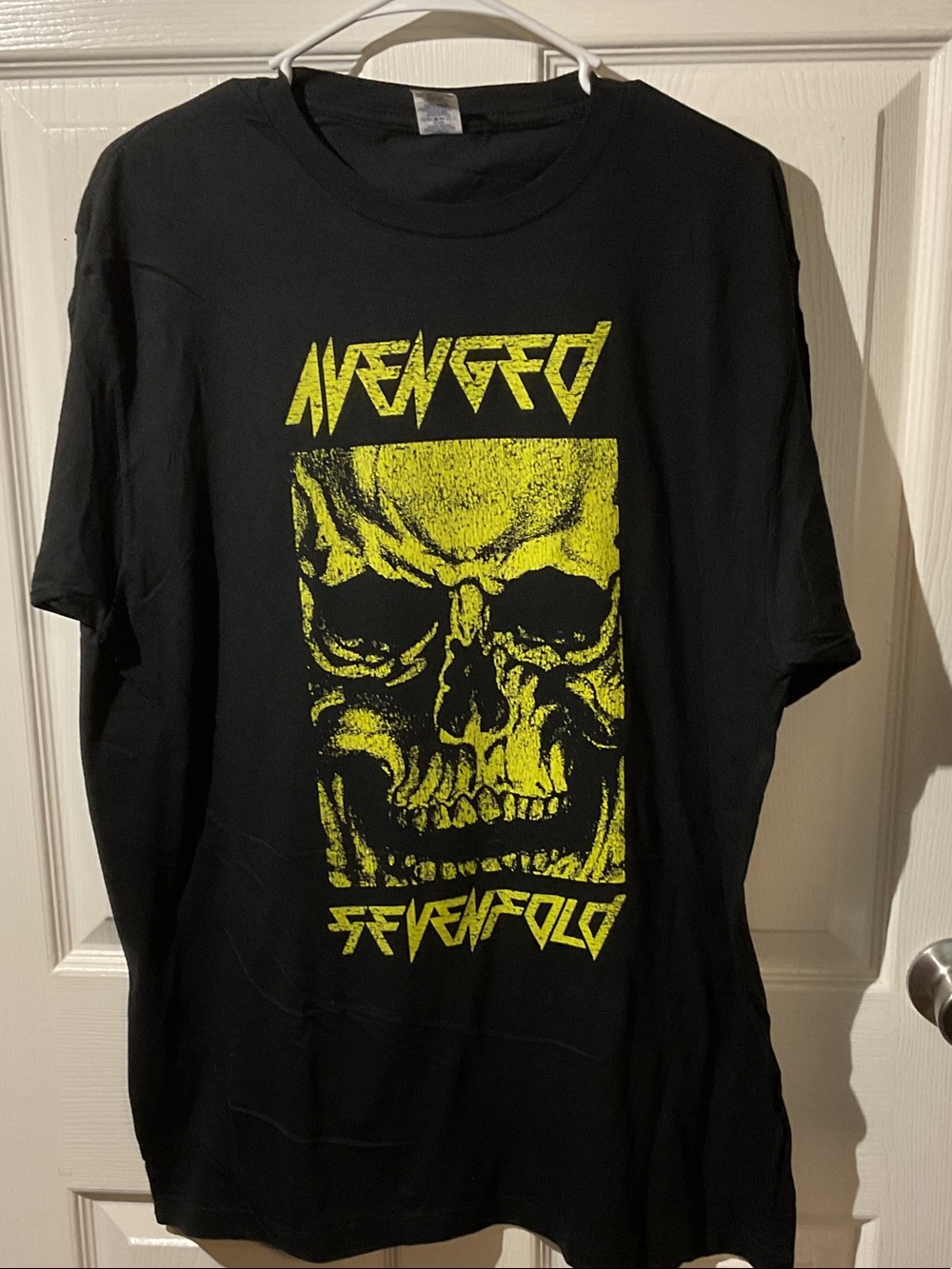 Avenged Sevenfold Black Graphic Skull T-Shirt